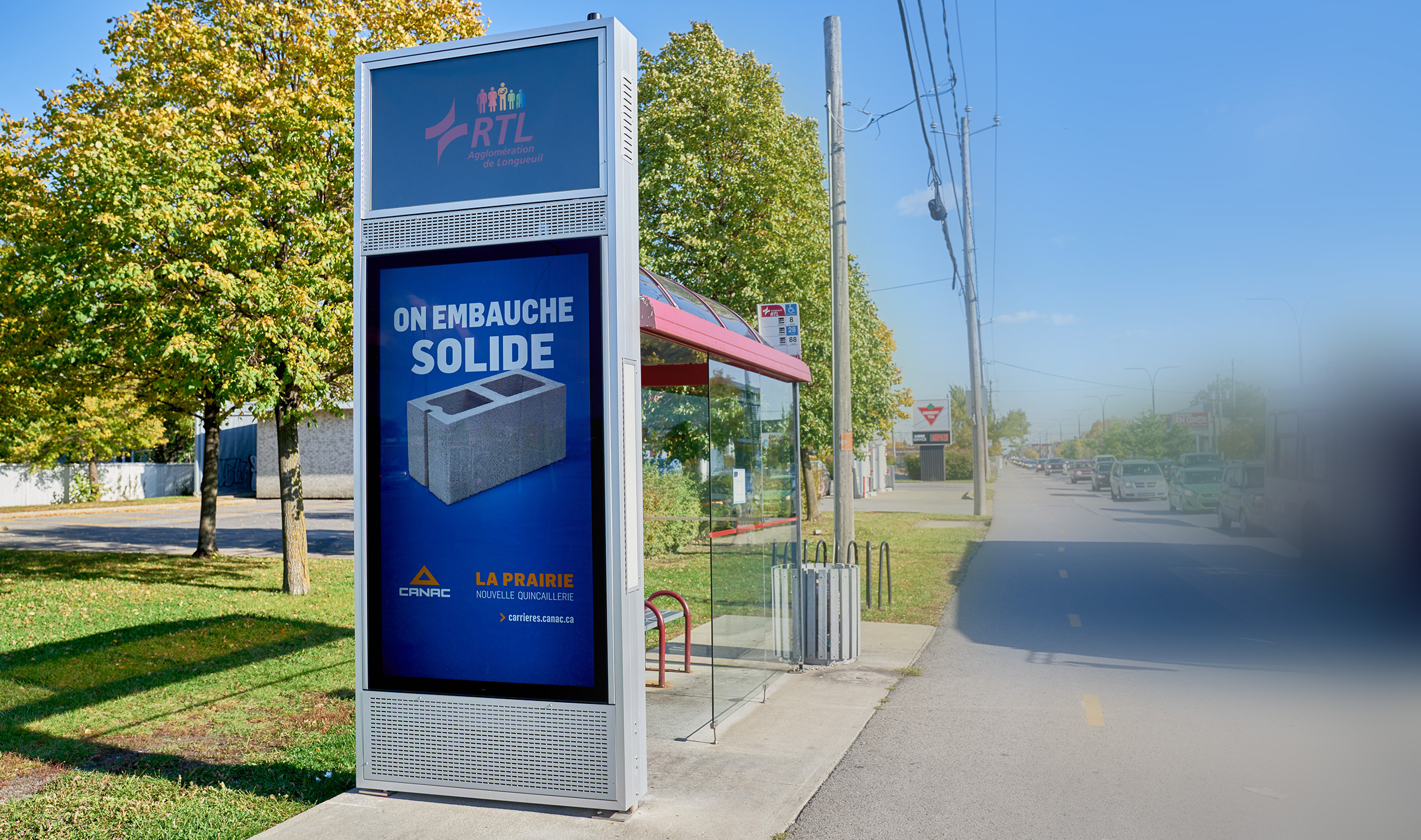 Campagne de recrutement pour Canac à La Prairie