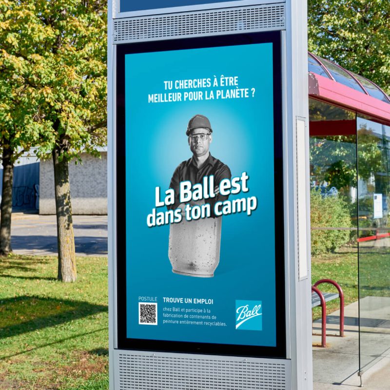 La Ball est dans ton camp - Campagne de recrutement