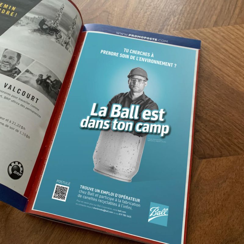 La Ball est dans ton camp - Campagne de recrutement